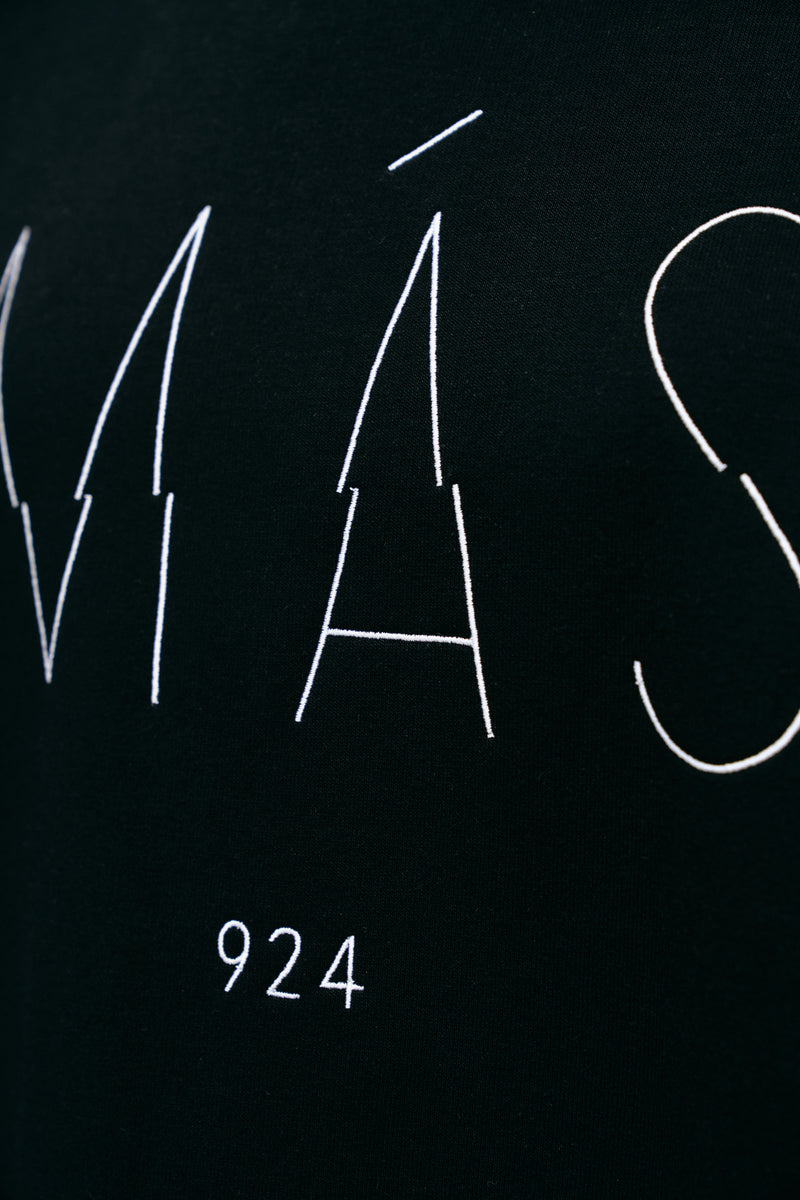 Unisex black sweatshirt