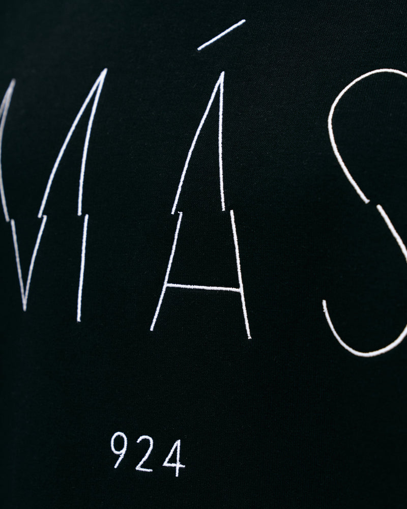 Unisex black sweatshirt