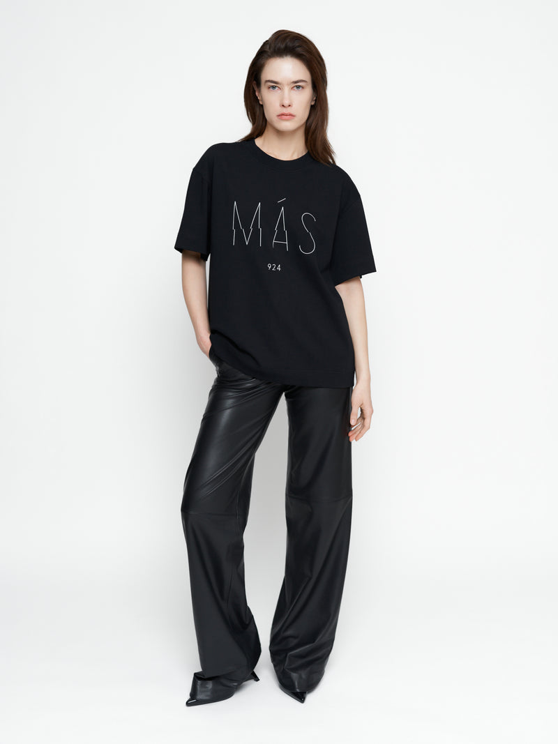Unisex juoda maikė