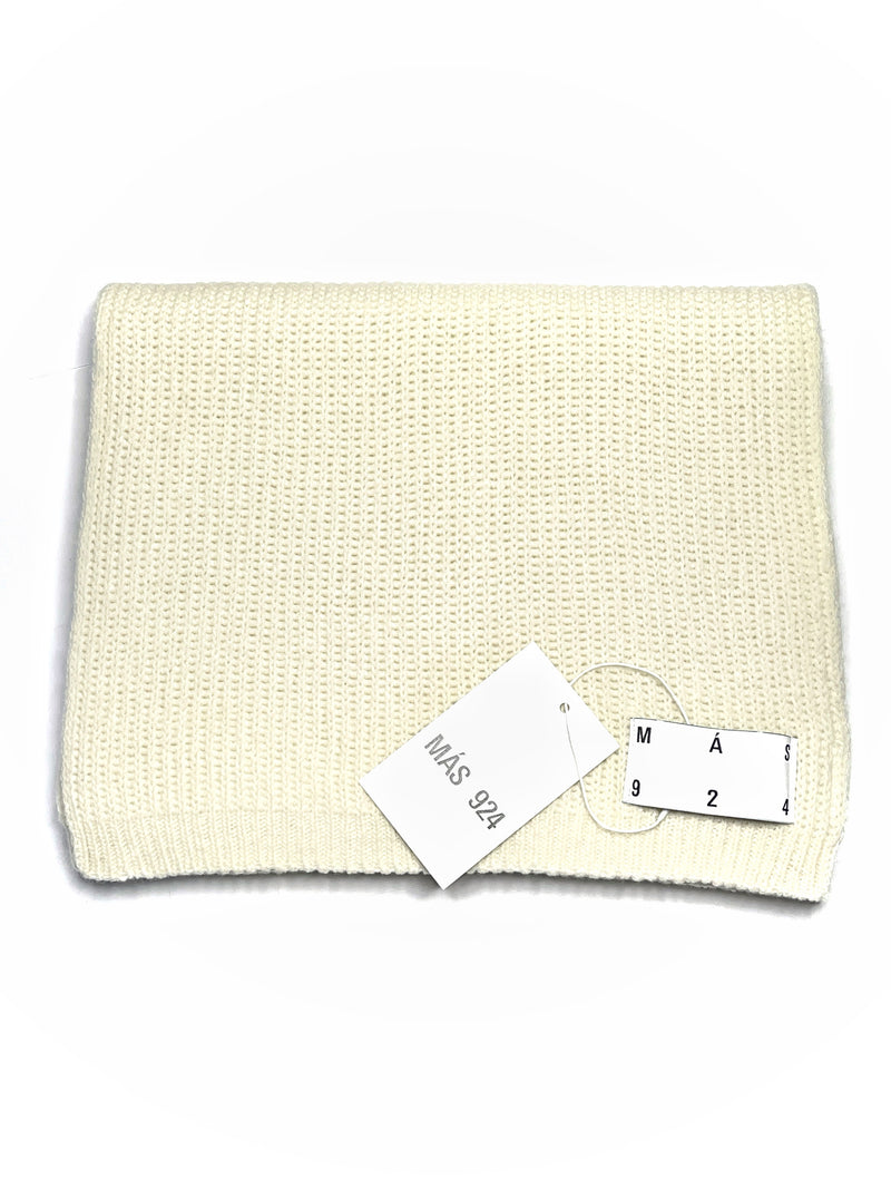 Milk wool scarf