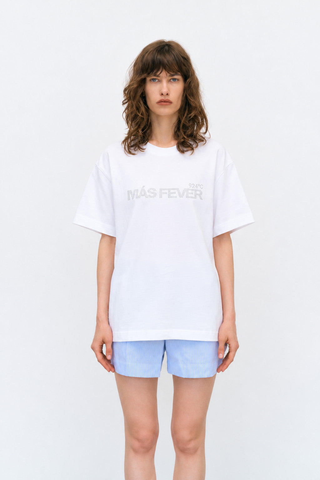 Fever crystal white t-shirt