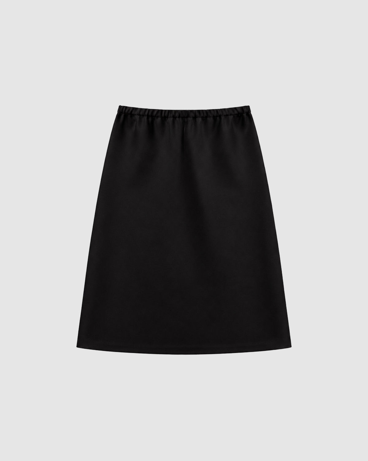 Satin skirt