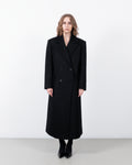 Black wool coat