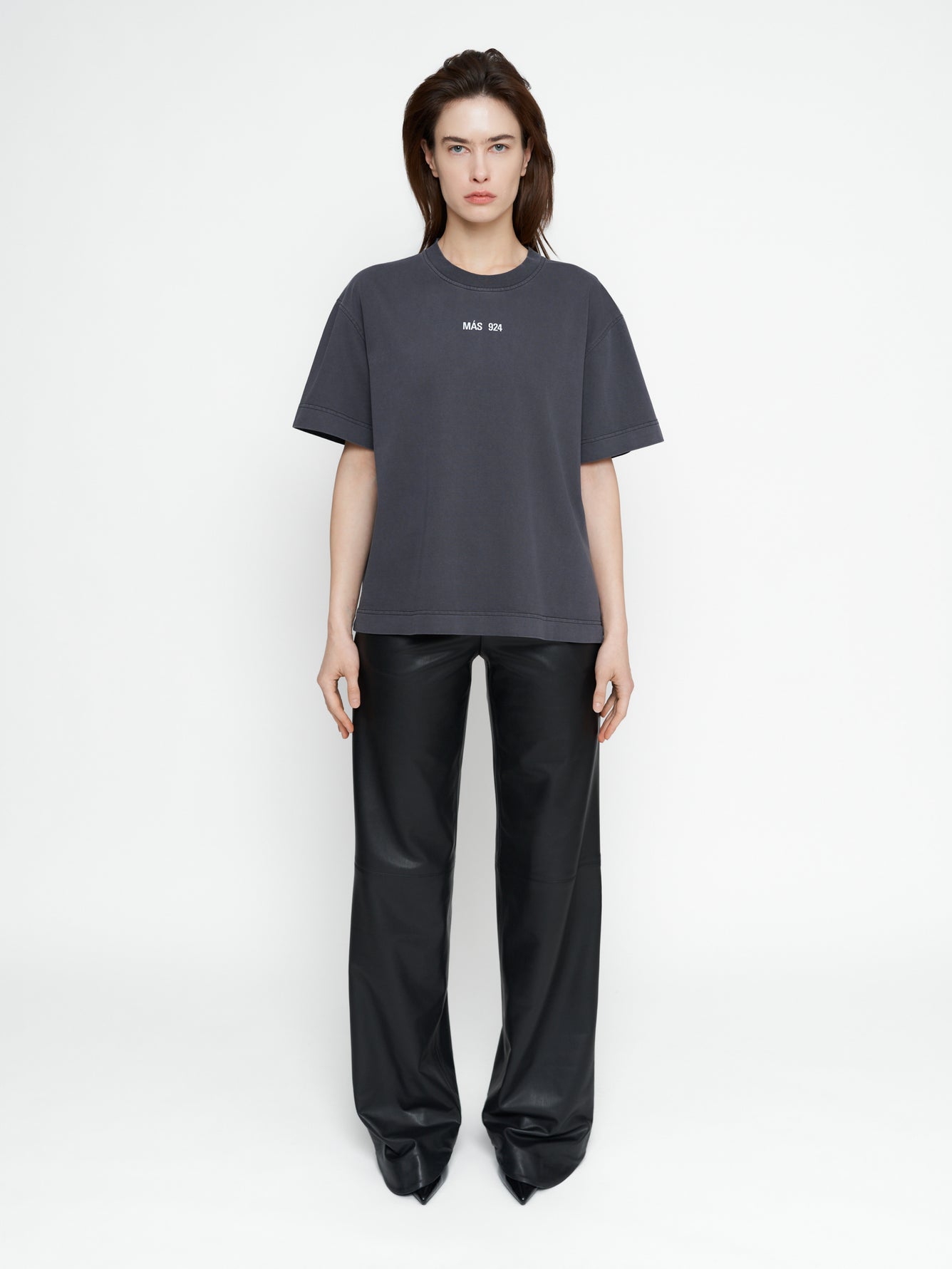 Washed grey studio t-shirt