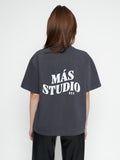 Washed grey studio t-shirt