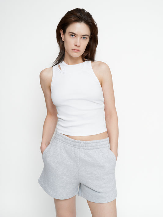 Pilki treninginiai šortai