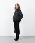 Double zip bomber jacket