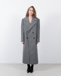 Grey wool coat