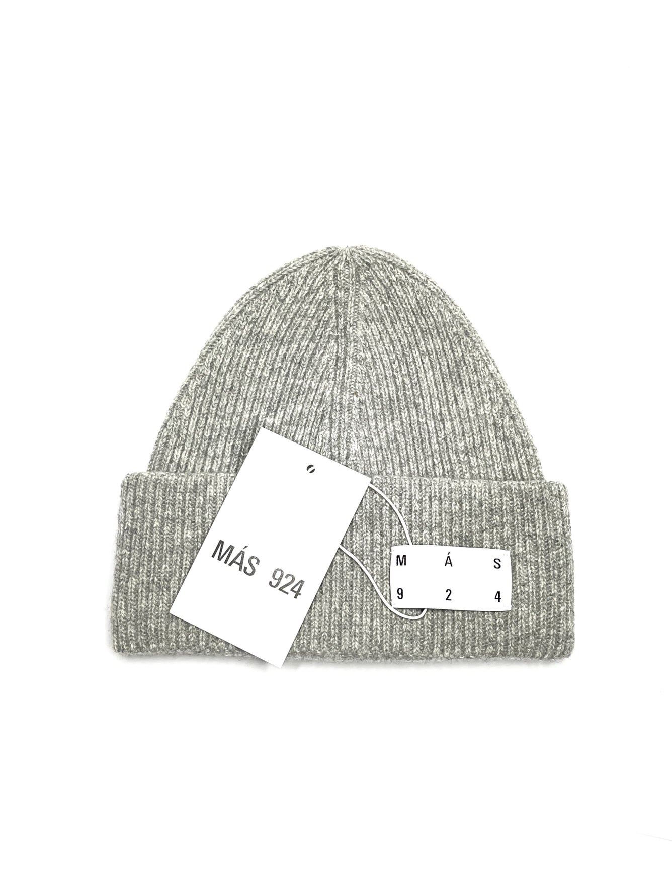 Grey wool beanie