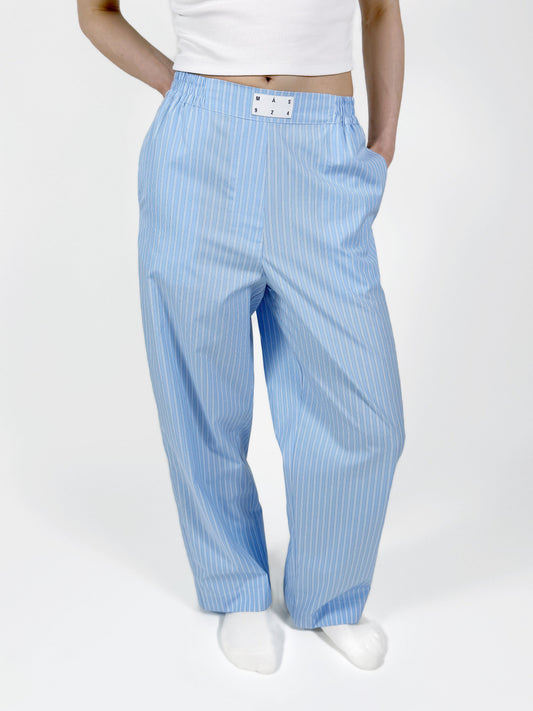 Light blue stripe pants