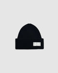 Black wool beanie