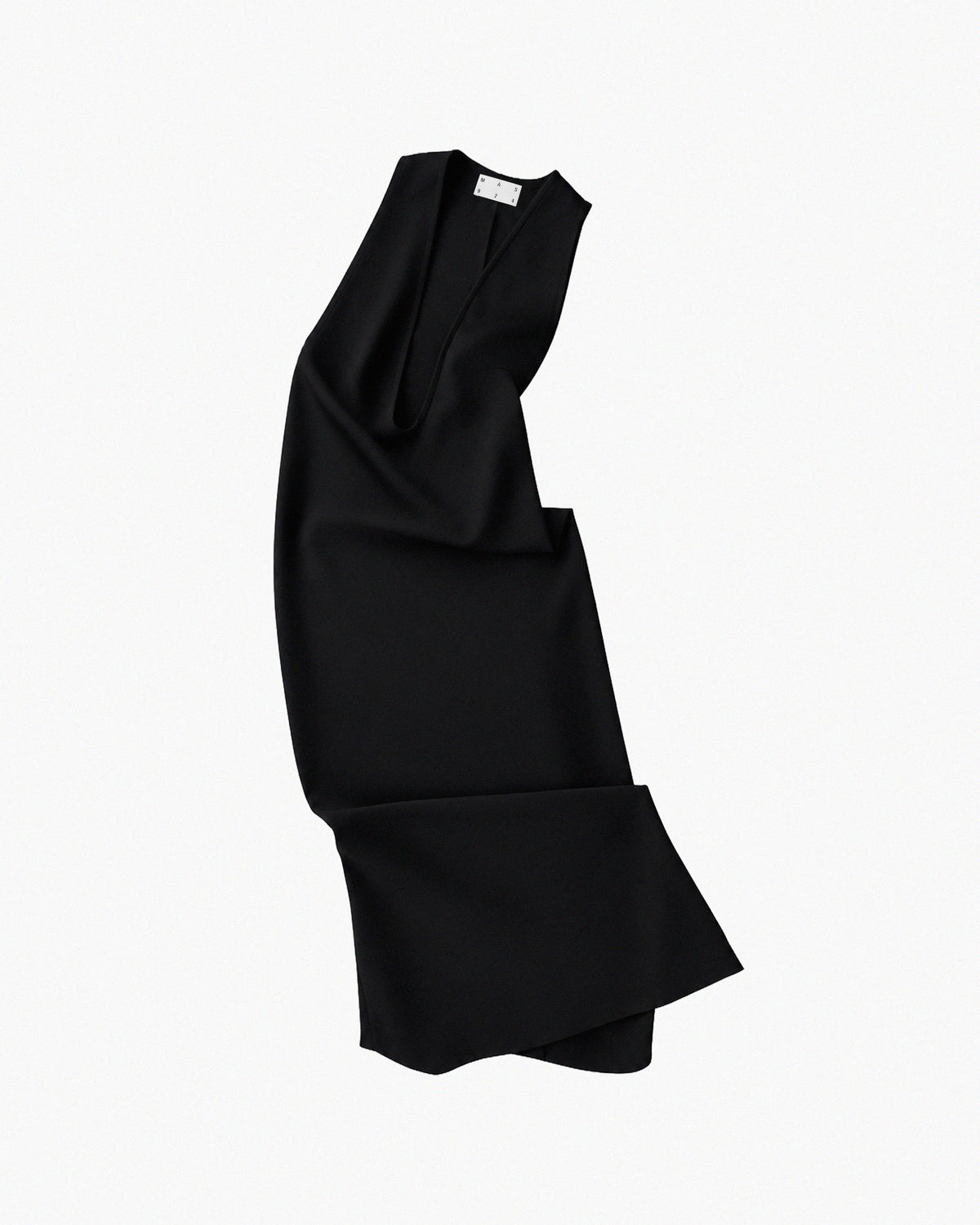 Black slip dress