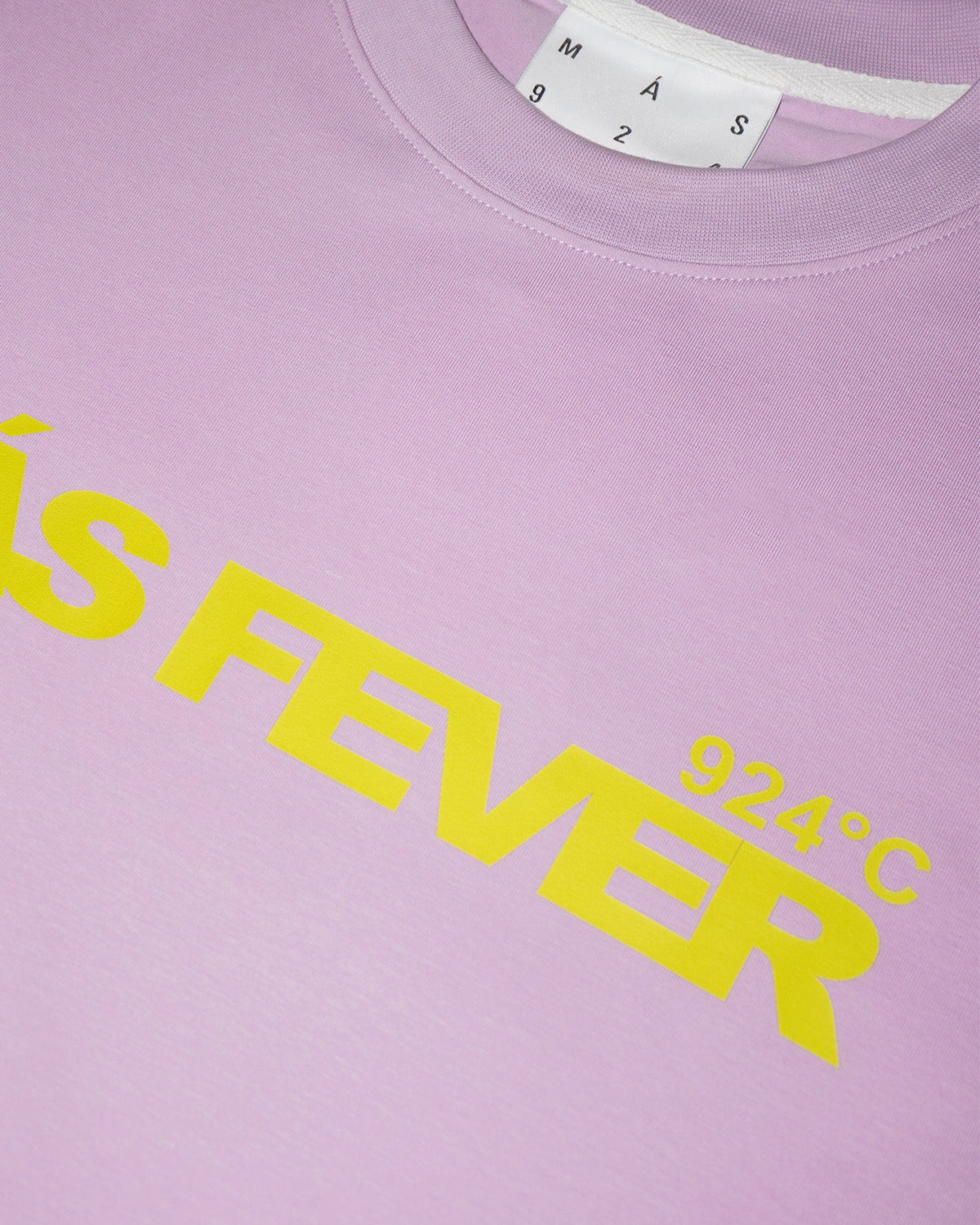 Fever alyvinės spalvos marškinėliai