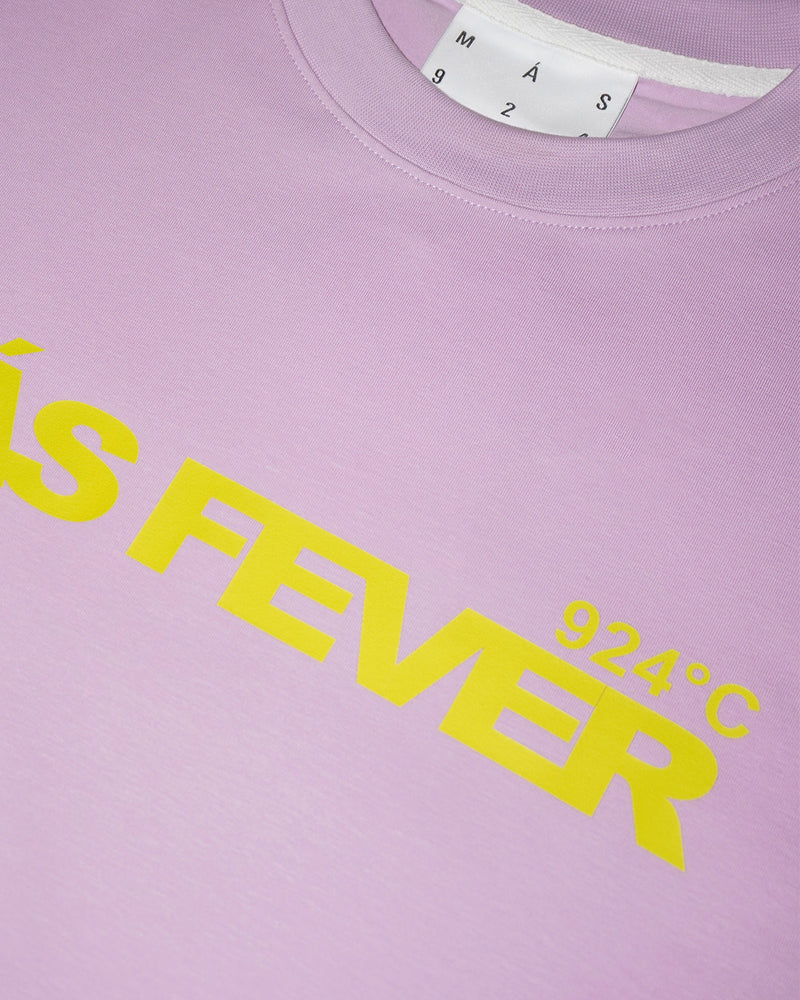 Fever alyvinės spalvos marškinėliai