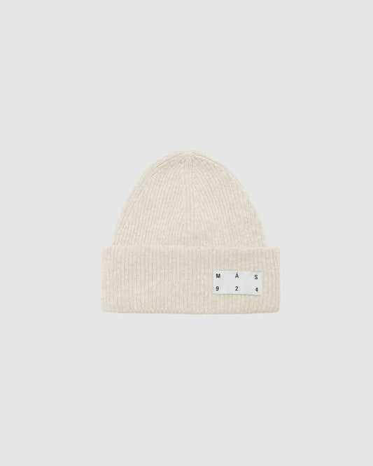 Milk wool beanie